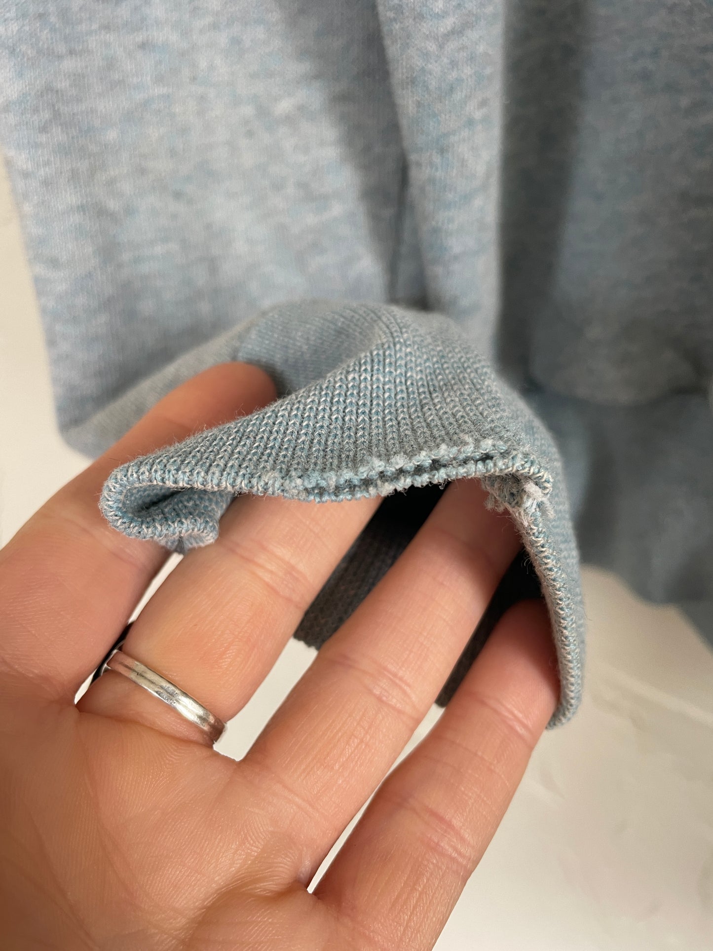 80s Blank Blue Sweatshirt
