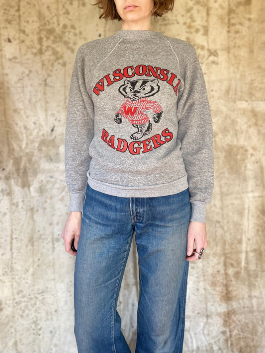 80s Wisconsin Badgers Sweatshirt