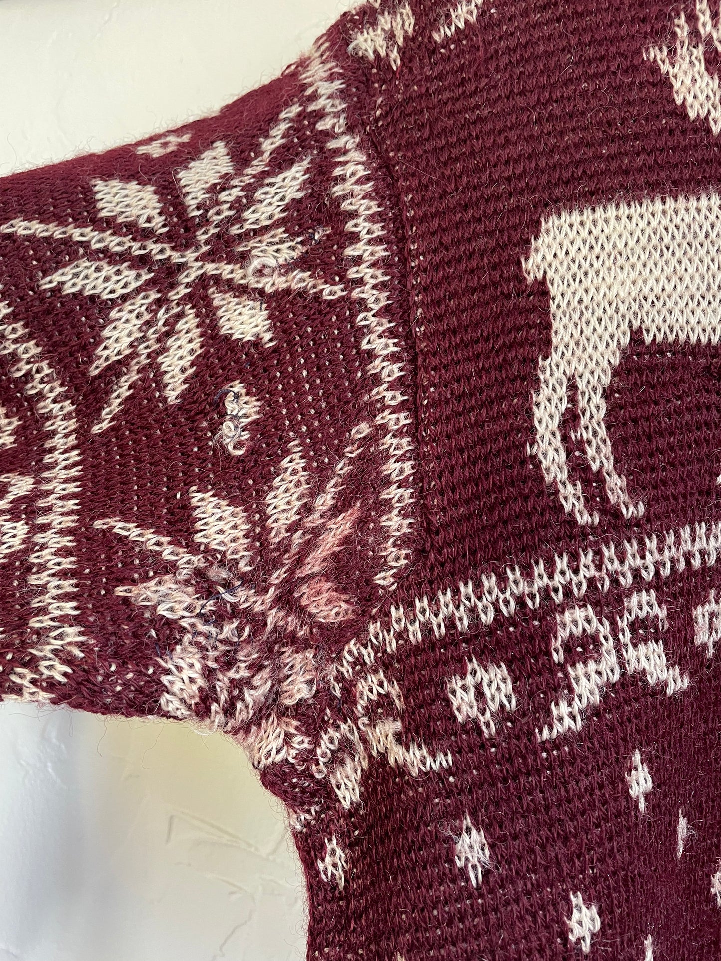 40s Jantzen Deer Sweater