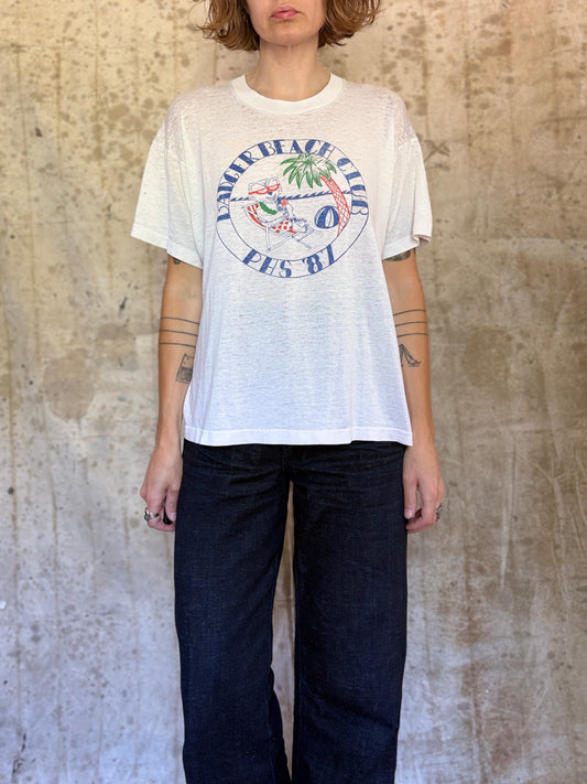 80s Badger Beach Club Tee