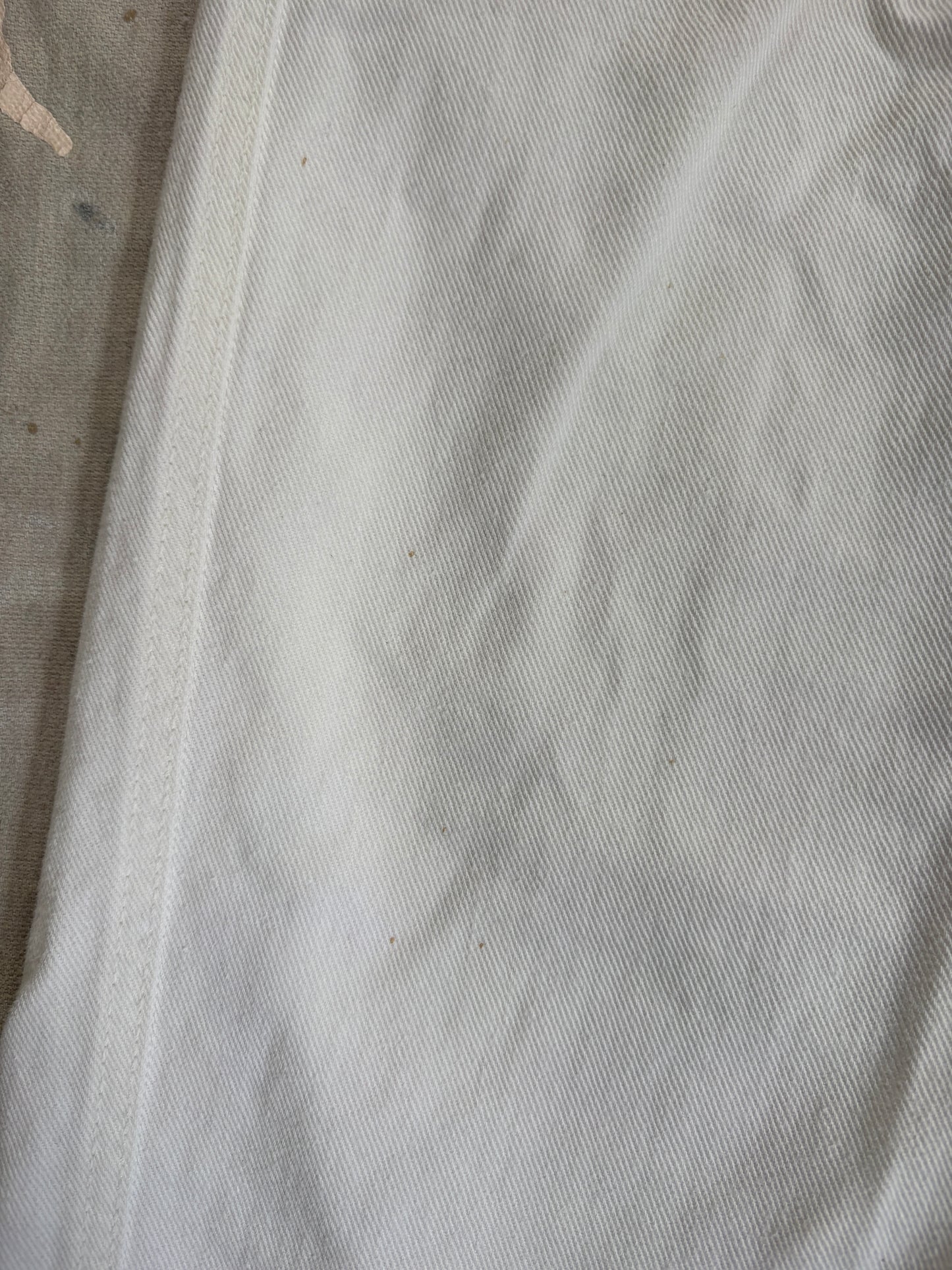 Vintage 80s Brittania White Jeans