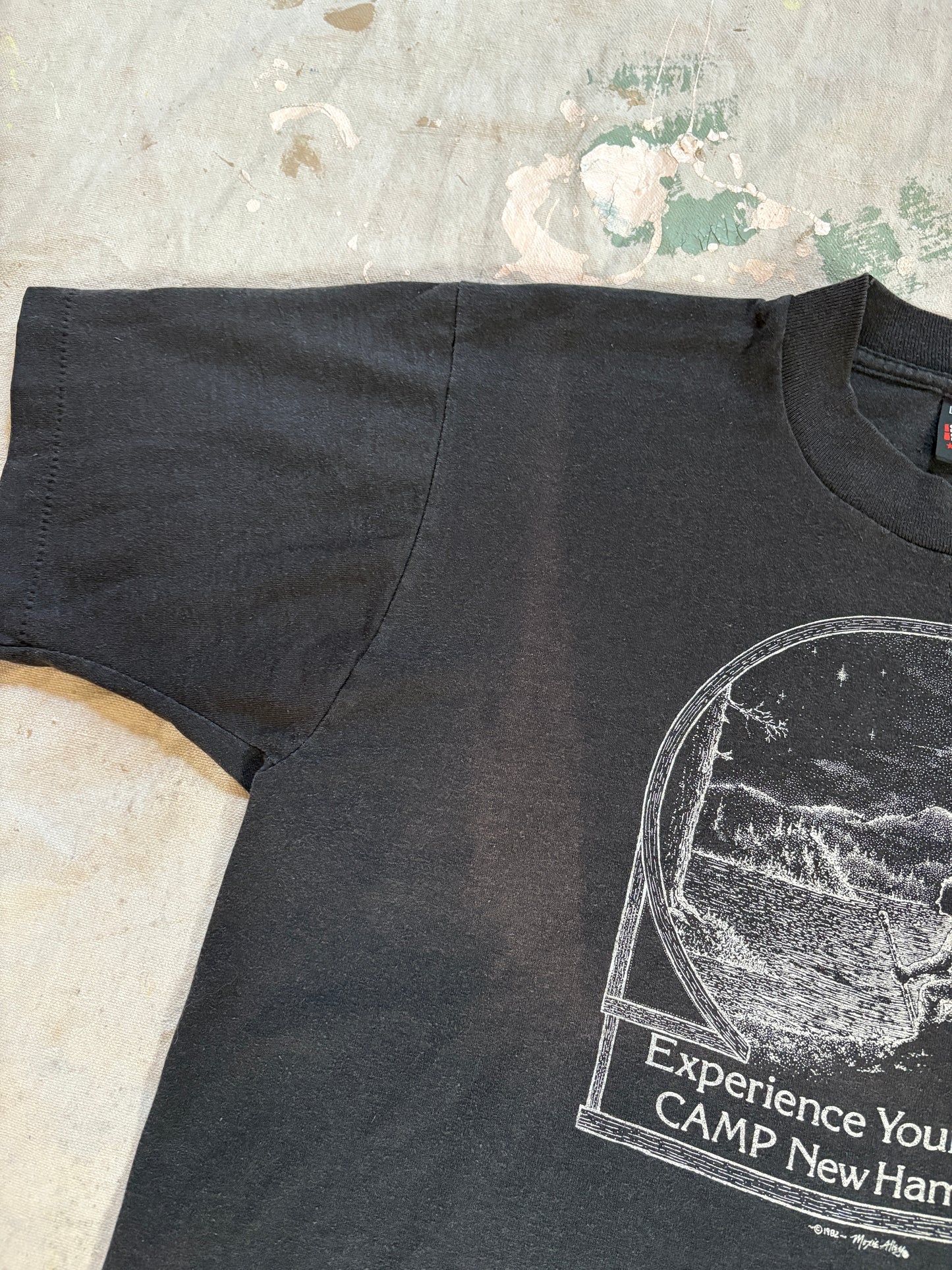 80s Experience Your Dream Camp New Hampshire Tee