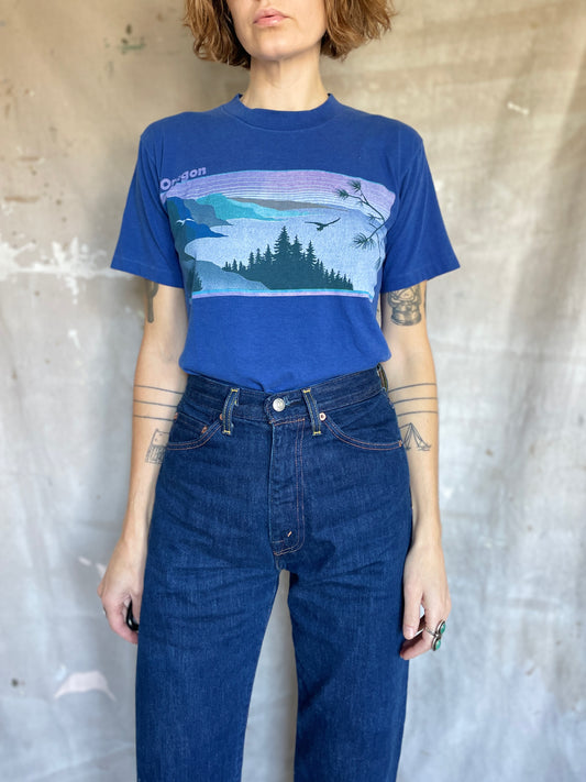 80s Oregon Nature Scene Tee