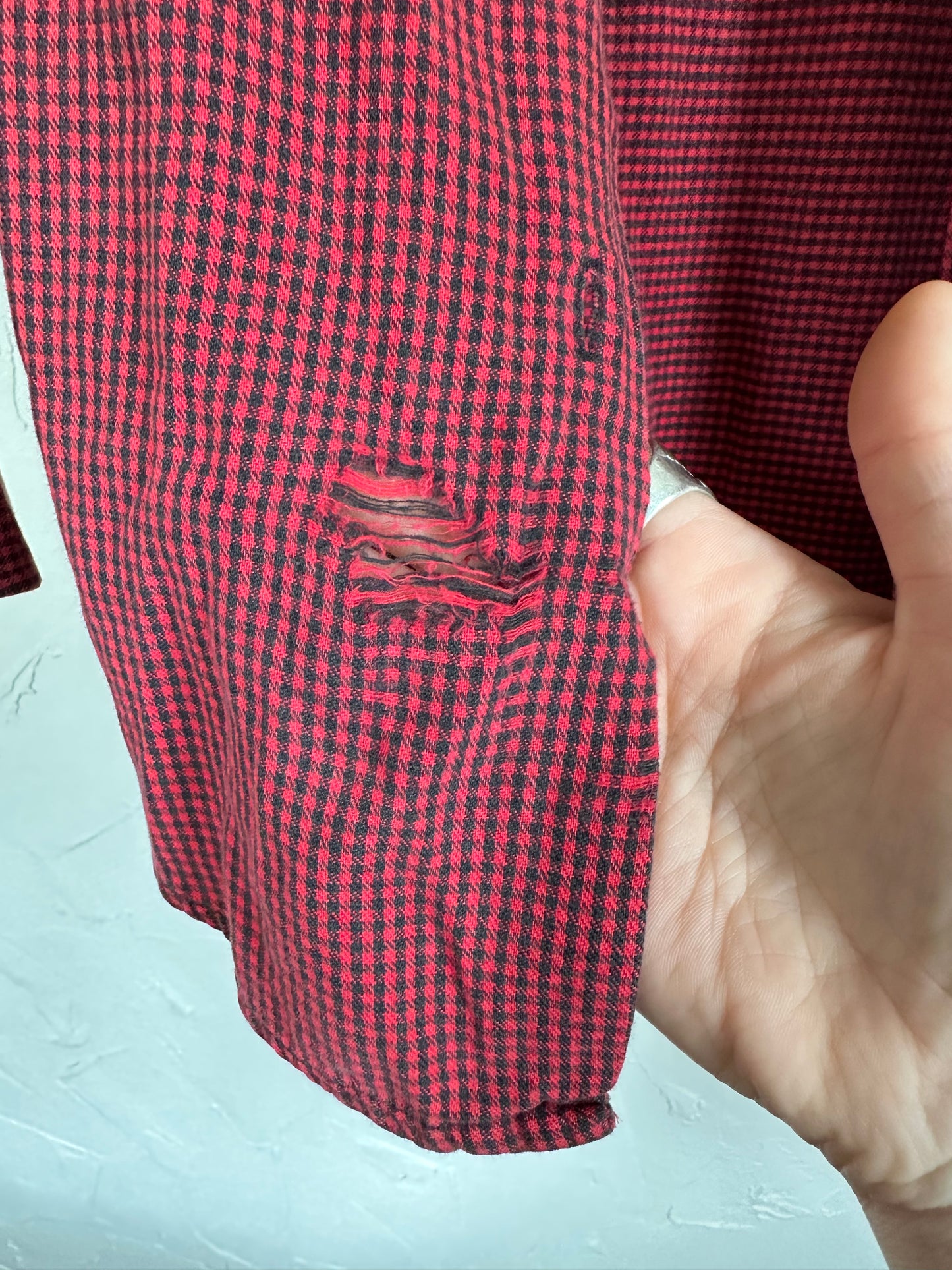 80s LL Bean Plaid Shirt