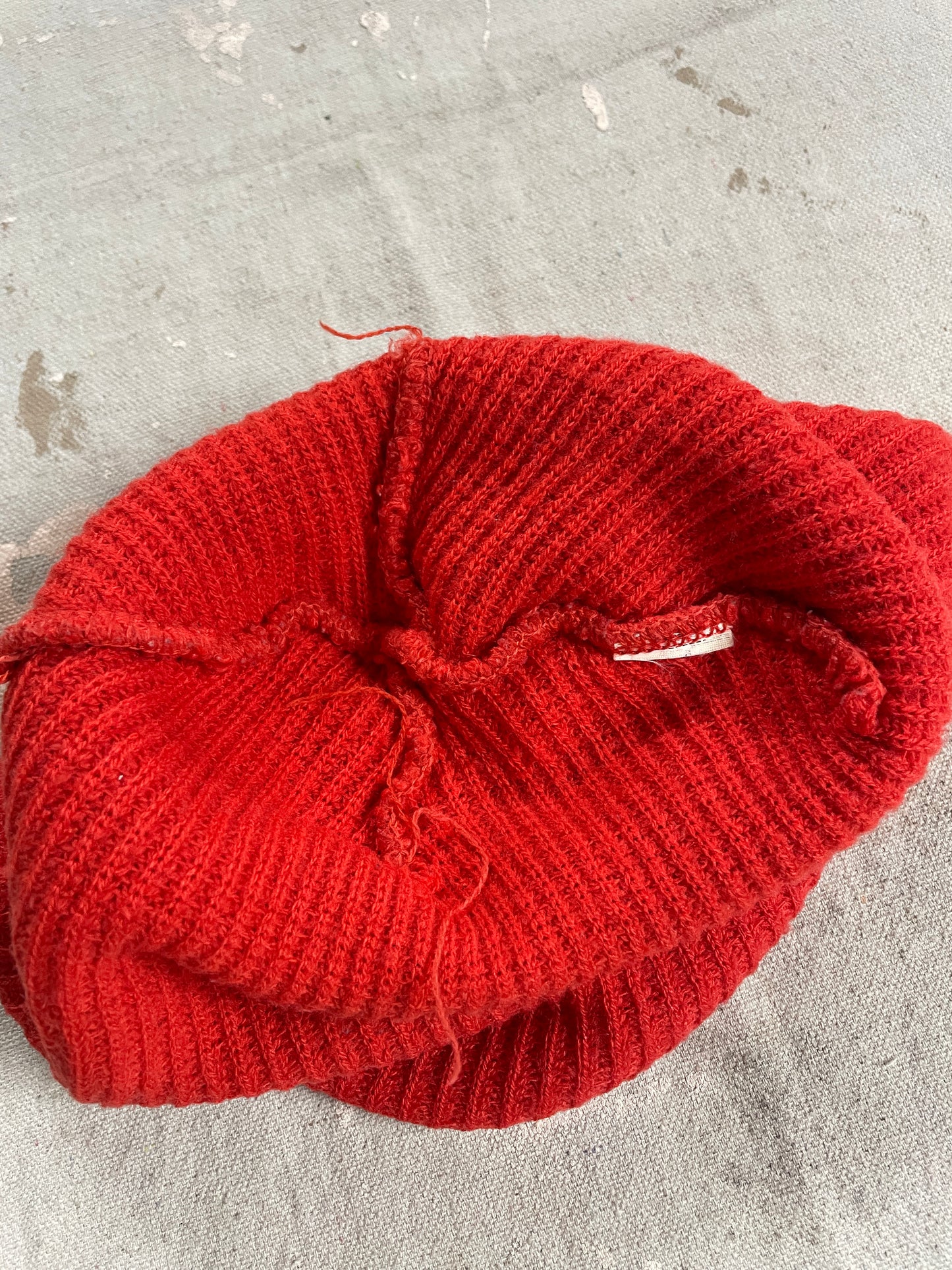 Orange Beanie