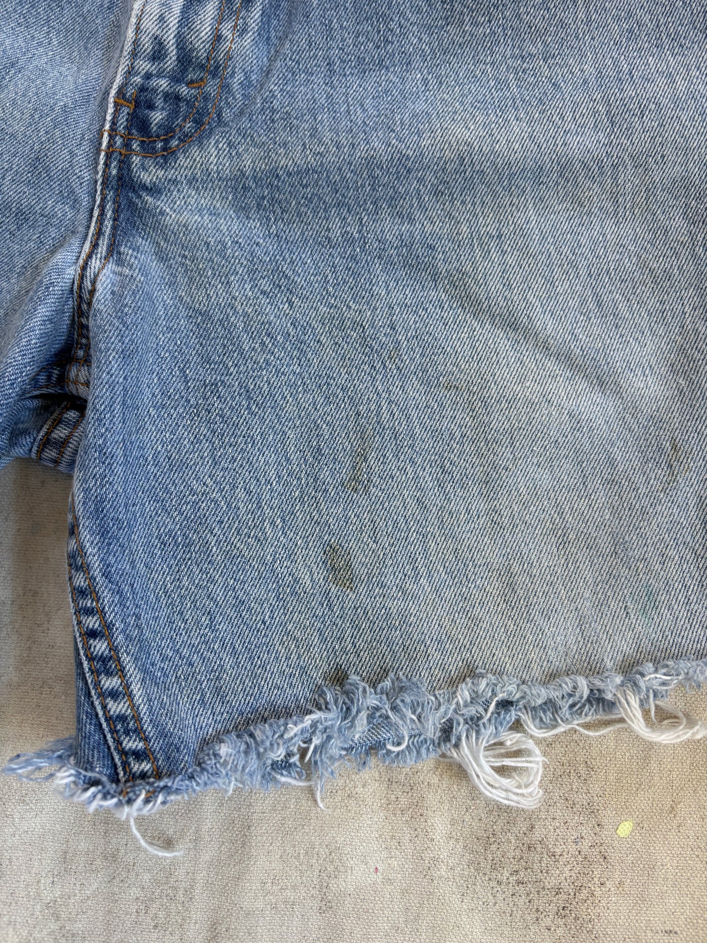 Vintage 90s Levi’s 560 Cut Off Jeans Shorts