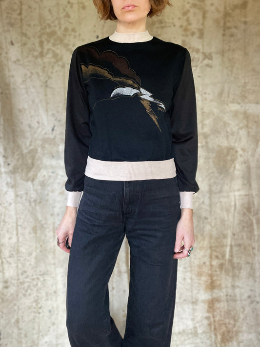 70s Lightning Bolt Sweatshirt