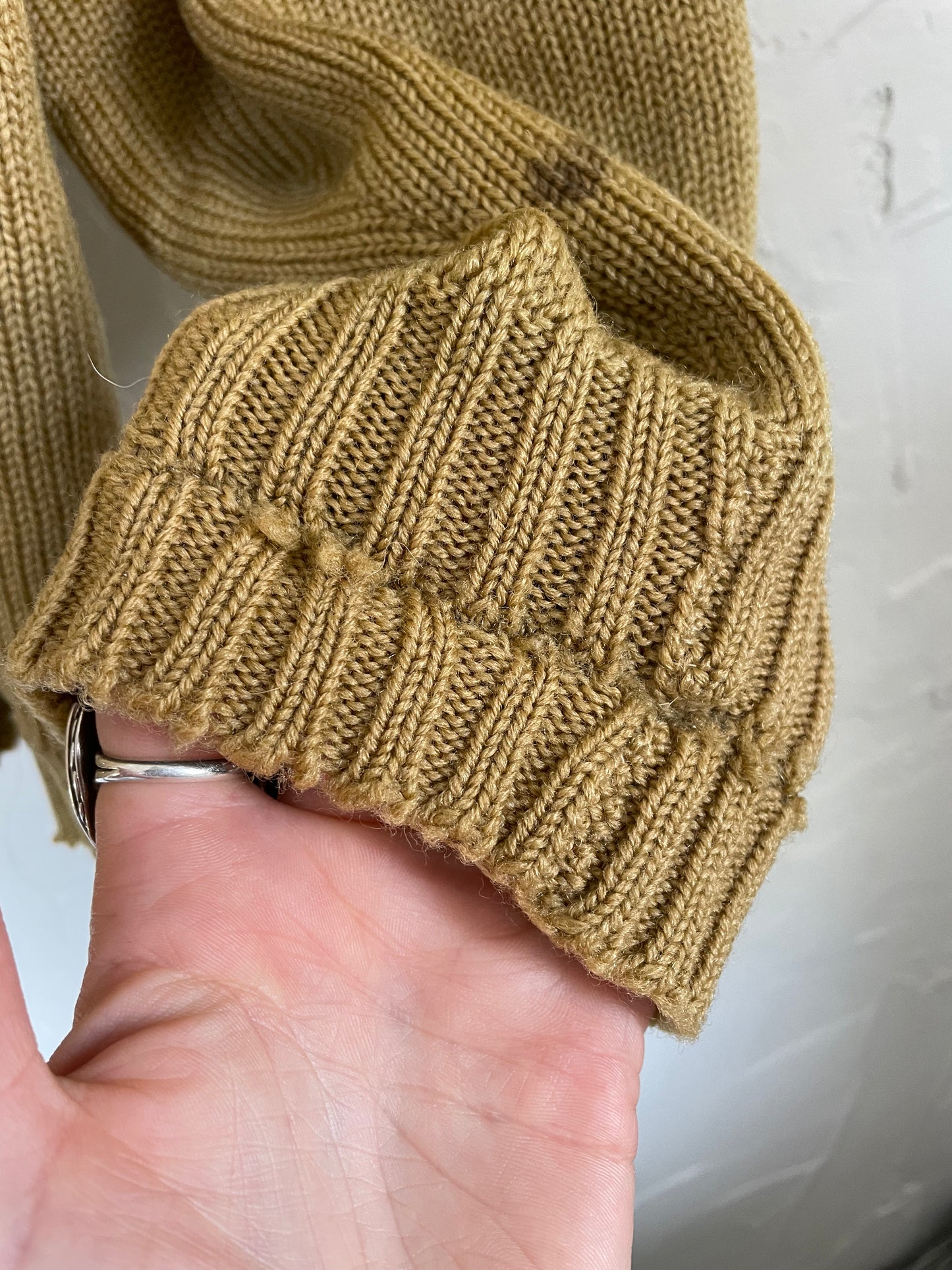 80s Shawl Collar Cardigan Sweater