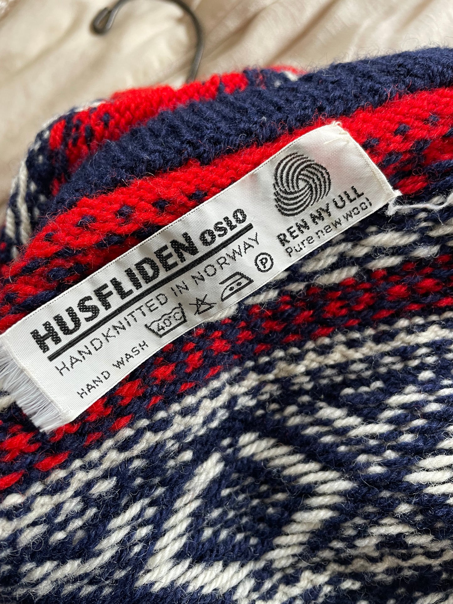 80s Norwegian Knit Sweater