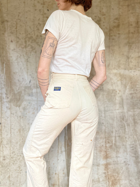 80s Ecru OshKosh Painter Pants