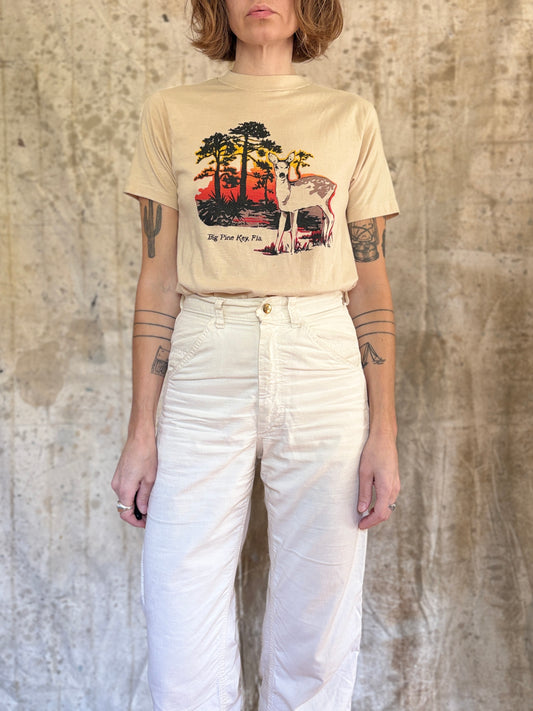80s Big Pine Key, Florida Deer Tee