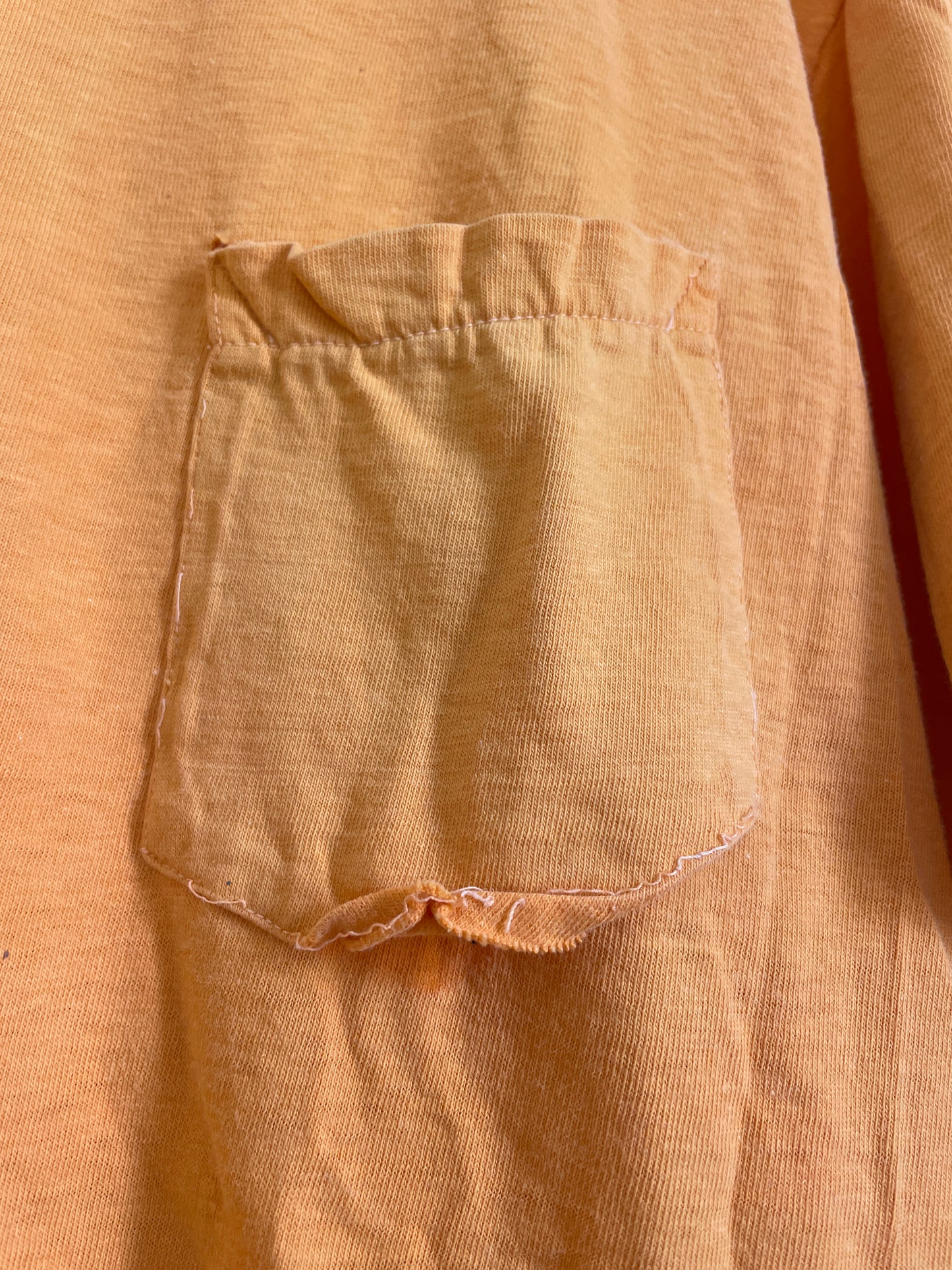 60s BVD Blank Orange Pocket Tee