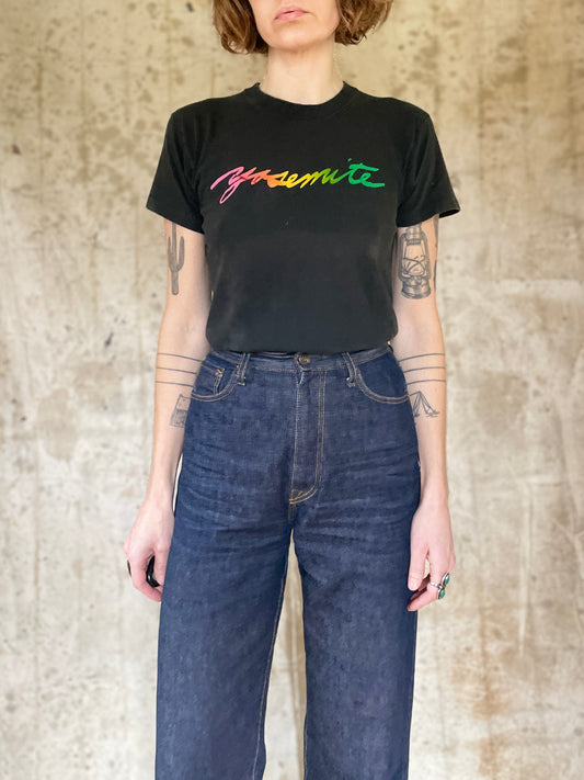 80s Yosemite Rainbow Lettering Tee