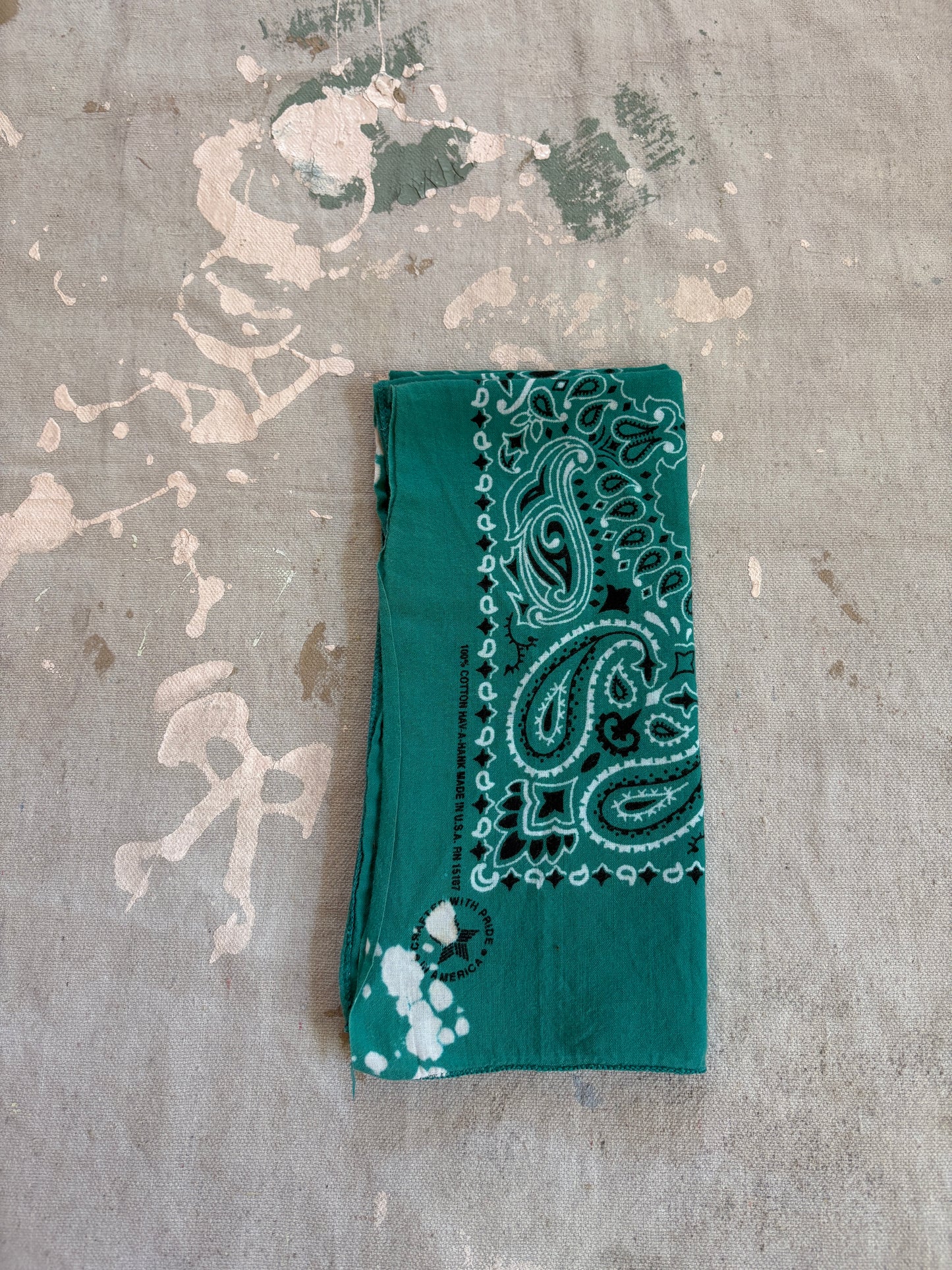 Hav-A-Hank Turquoise Bandana