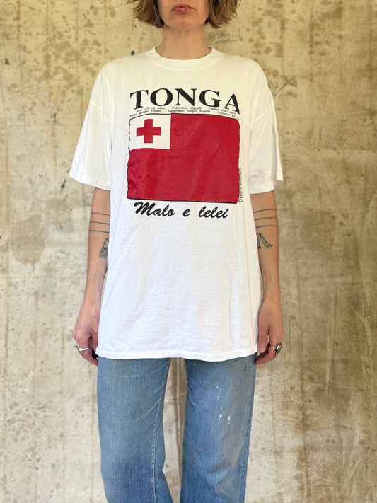 Vintage 90s Tonga Malo e Lelei Africa Tee