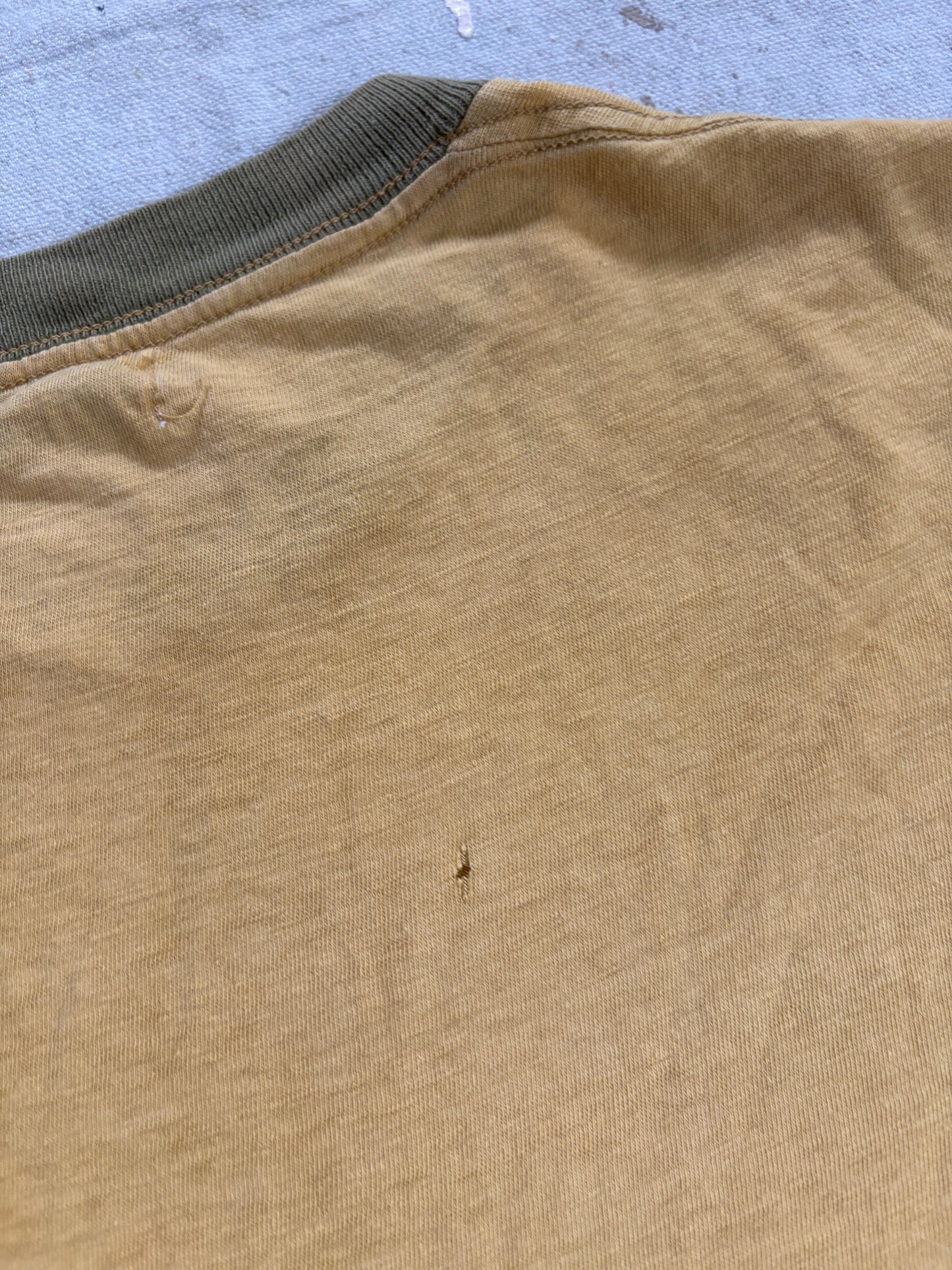 Vintage 60s Brent Two Tone Long Sleeve Tee