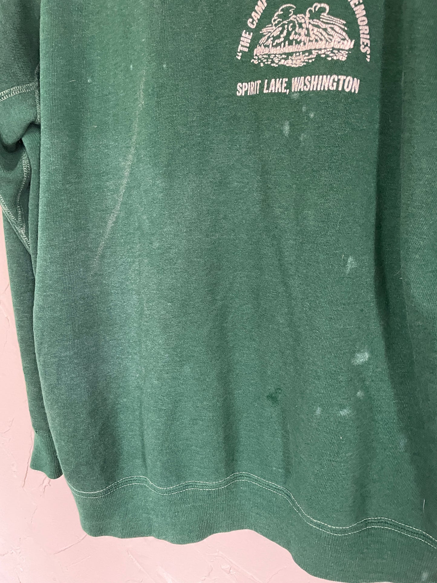 70s YMCA Camp Loowit, Spirit Lake, Washington Sweatshirt