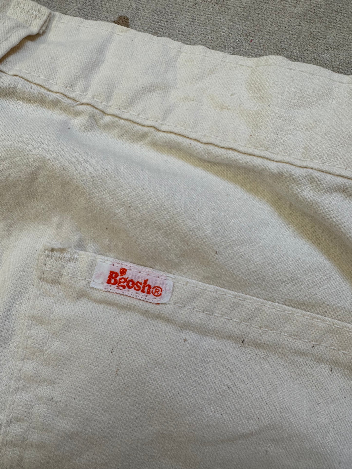 80s OshKosh Ecru Painter Pants