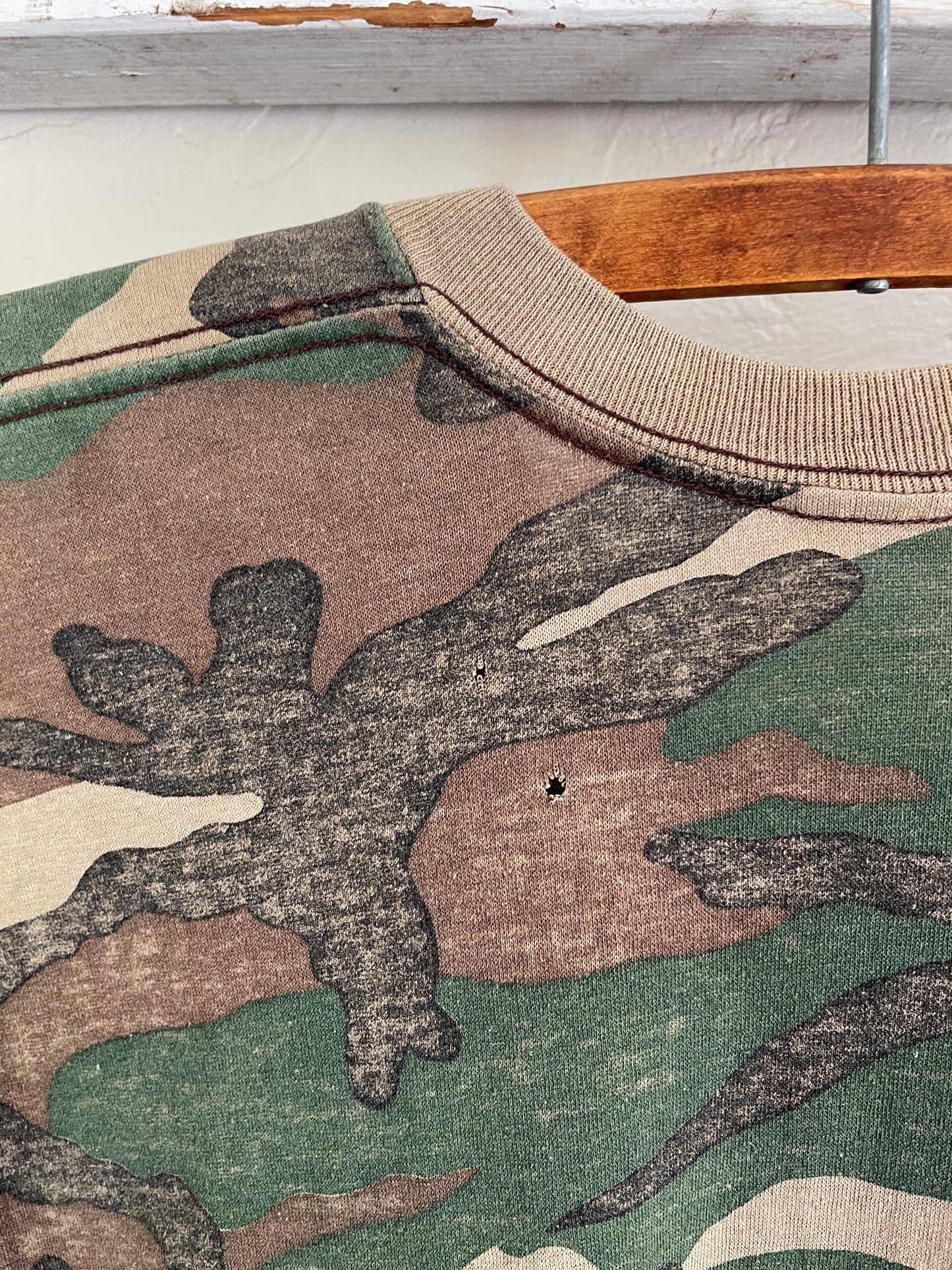 80s Woodland Camo Tee