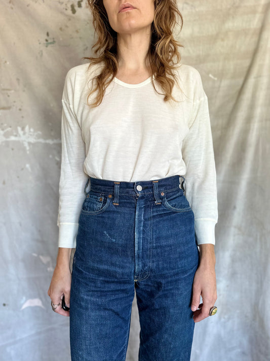 80s Ecru Undershirt