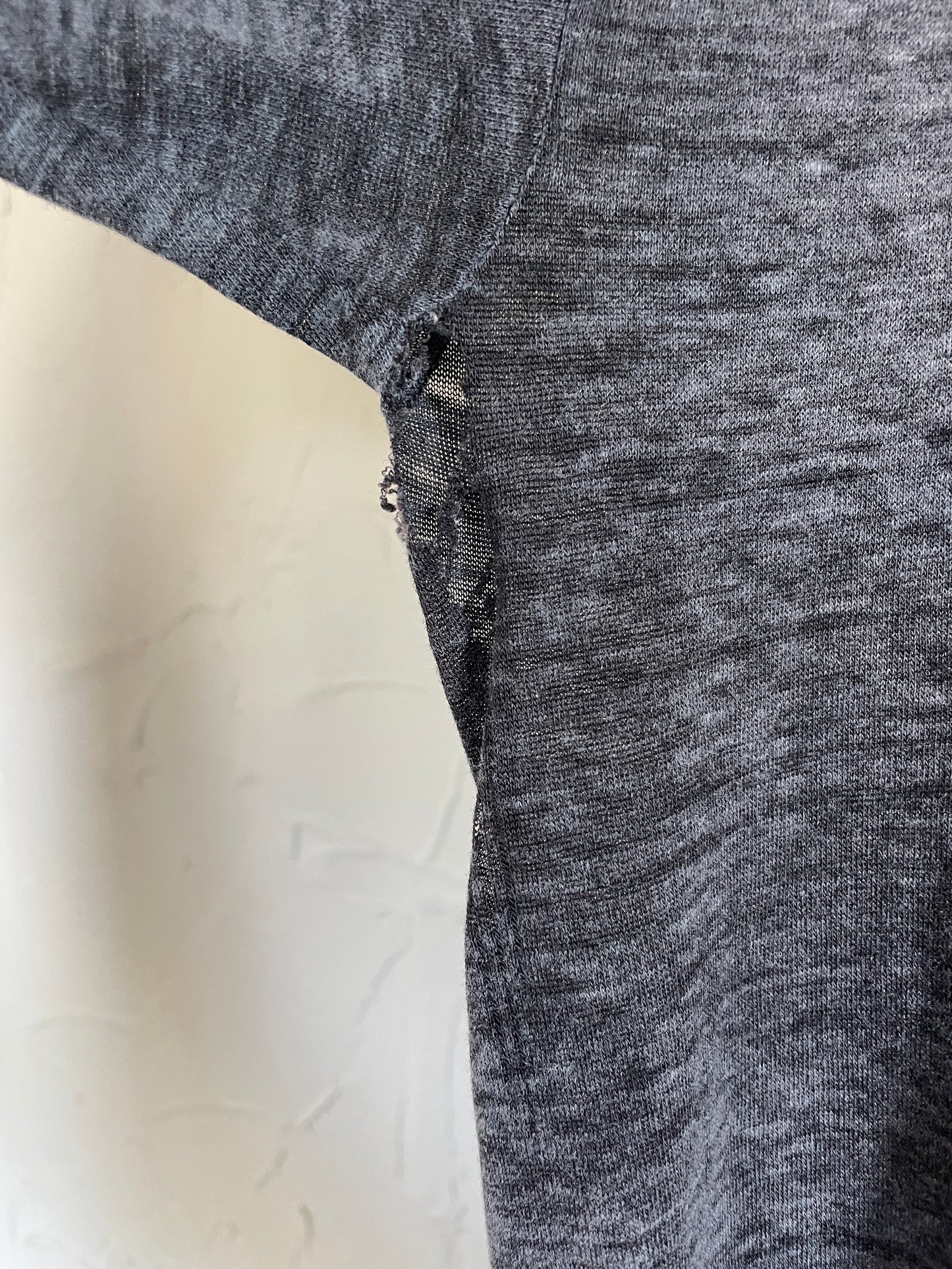 80s Blank Grey Tee