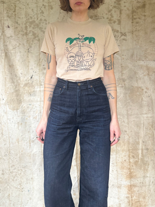 Vintage 80s YMCA Jamestown North Dakota Summer Safari Tee