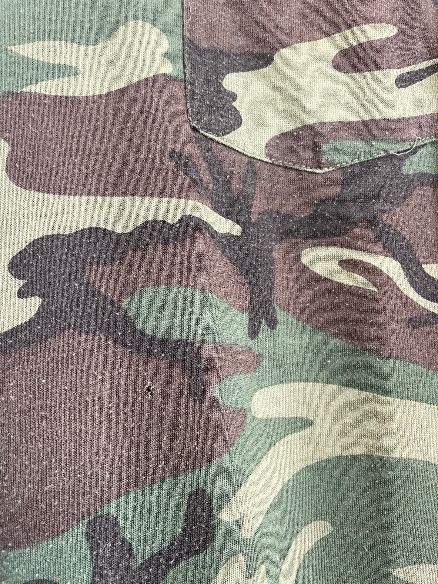 90s Woodland Camo Long Sleeve Tee