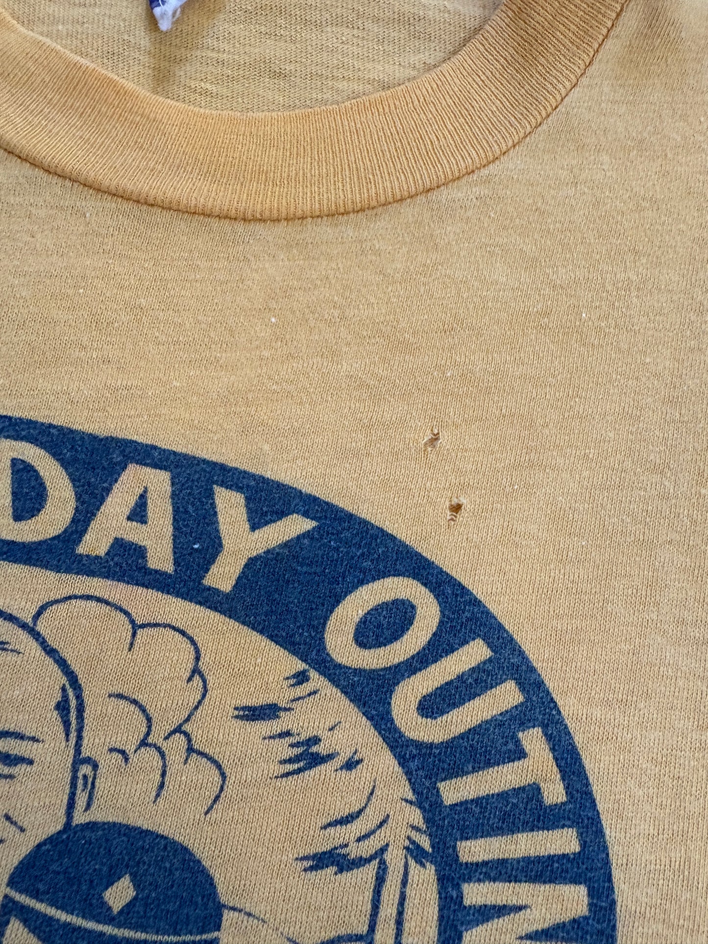 Vintage 50s Champion Cub-Dad Day Outing Camp Quapaw Tee