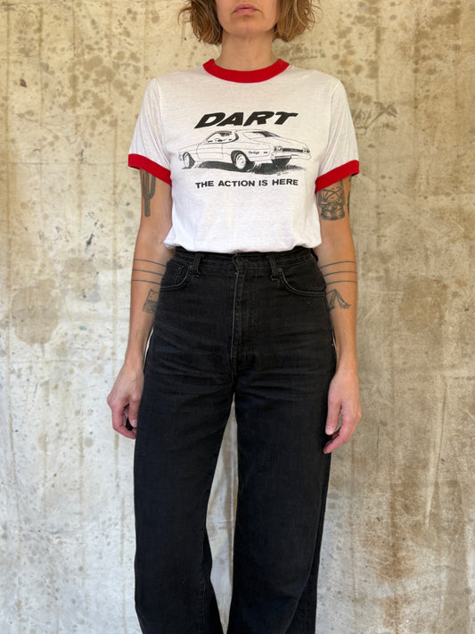 Vintage 80s Dodge Dart The Action Is Here Tee