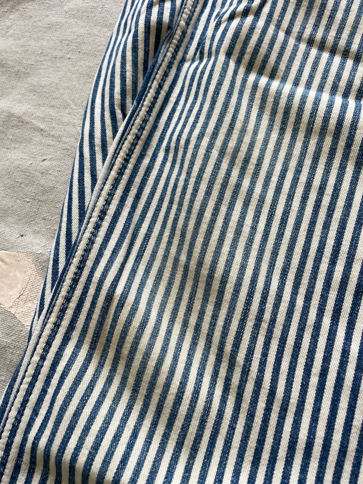 70s Big Mac Express Stripe Overalls