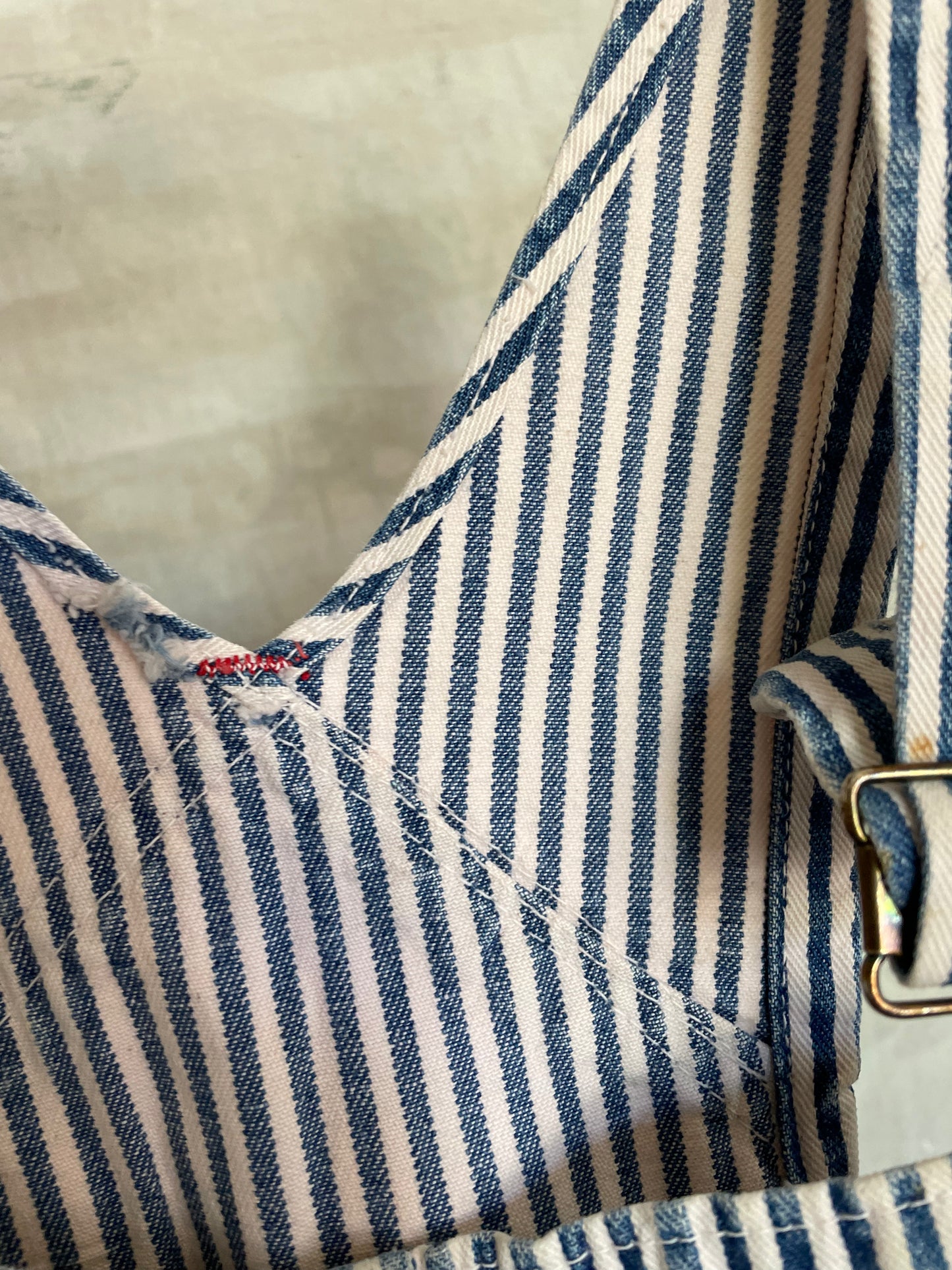 70s Big Mac Express Stripe Overalls