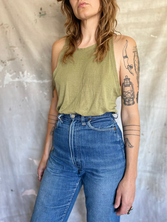 50s Army Undershirt Tank Top