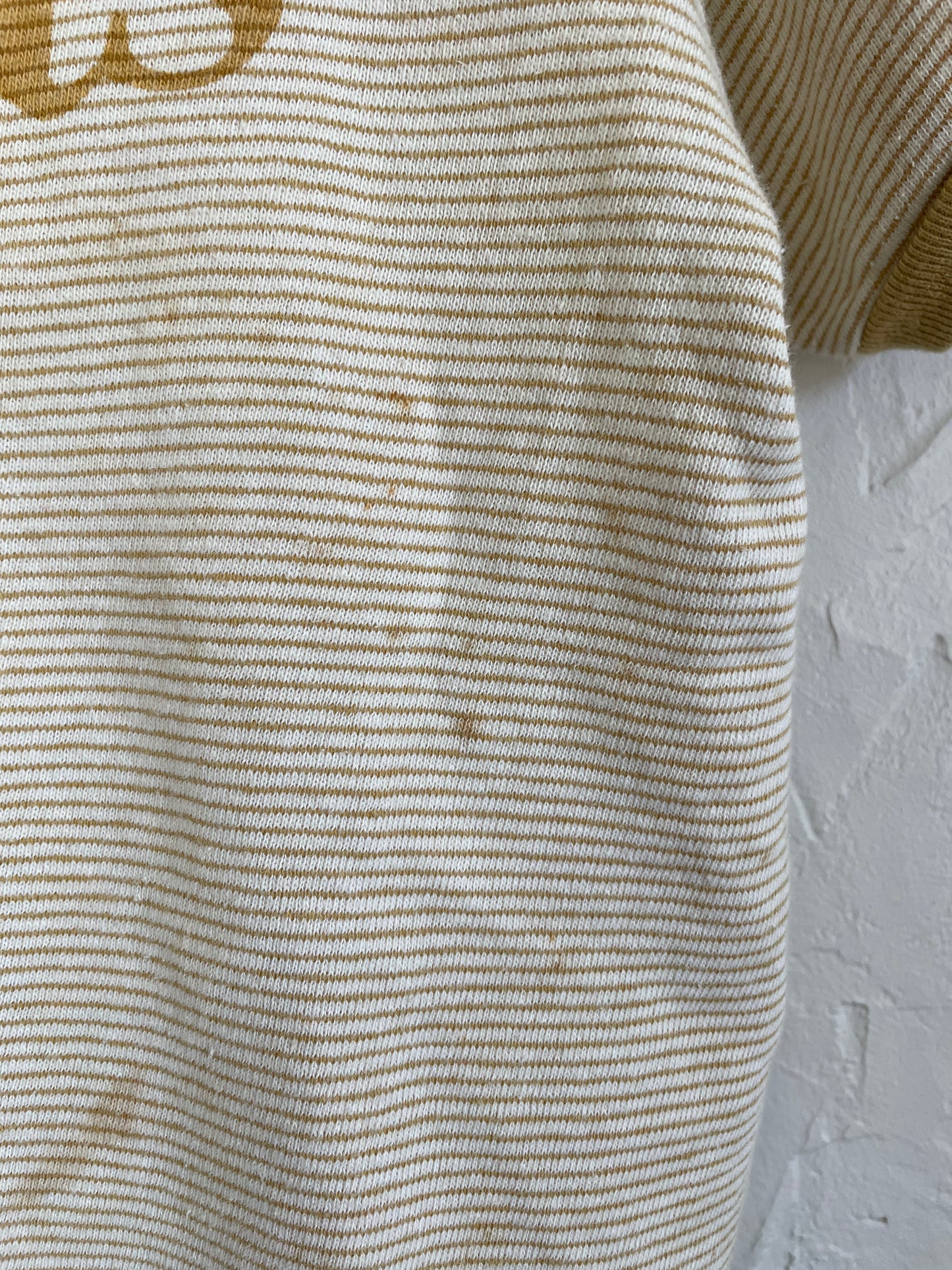 60s Champion Mock Neck Striped Sweatshirt