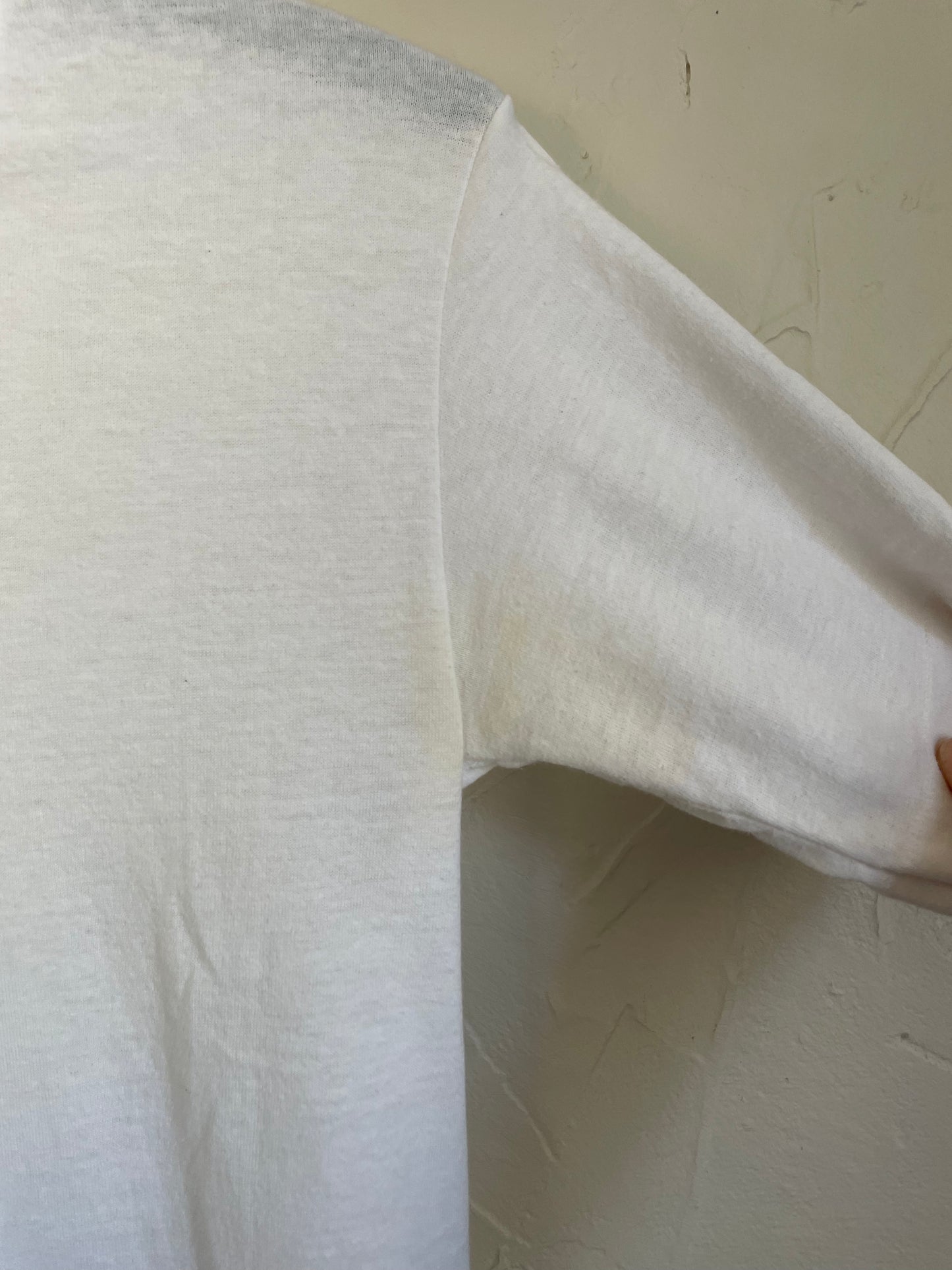 80s Blank White Tee