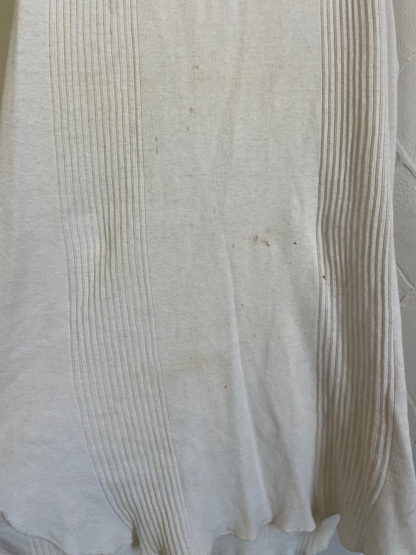 40s/50s Blank White Tank Top