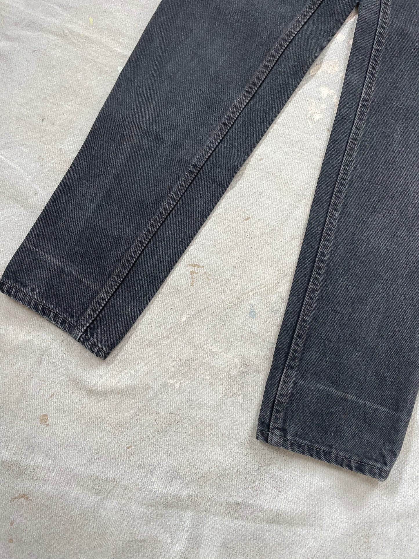 90s Faded Black Levi’s 550s Jeans