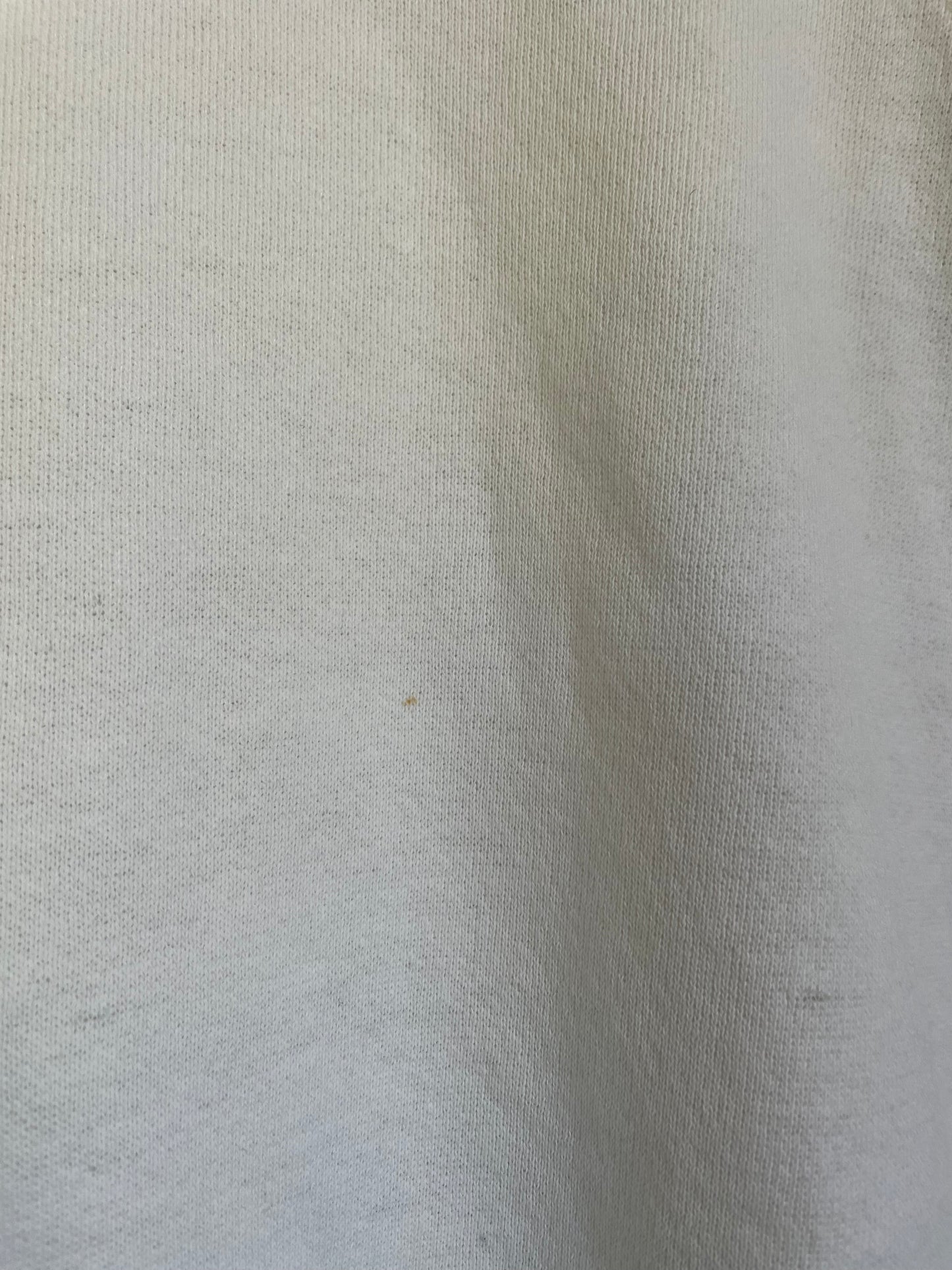 80s Blank White Short Sleeve Sweatshirt