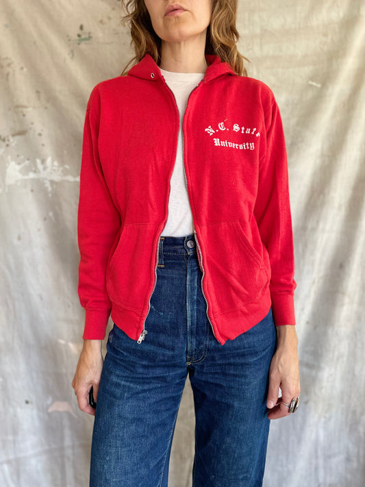 70s N.C. State University Hoodie