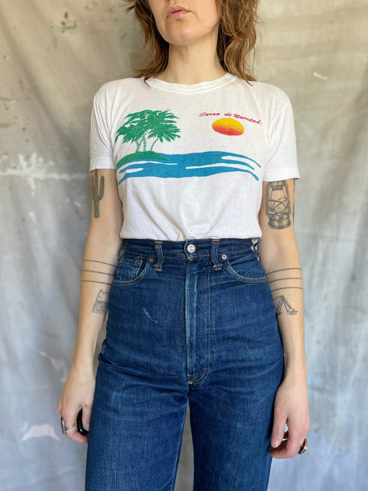 70s Barra De Navidad Mexico Tee