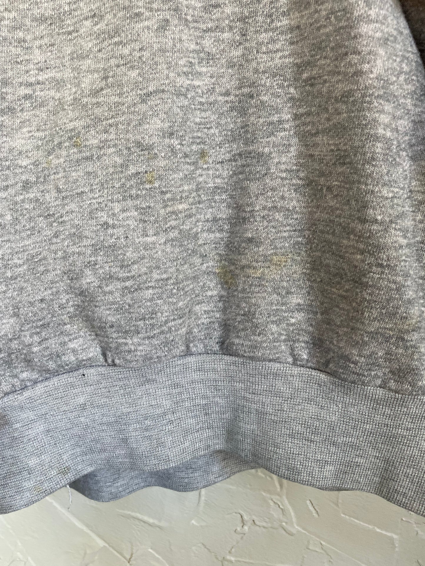 70s Heather Grey Sweatshirt