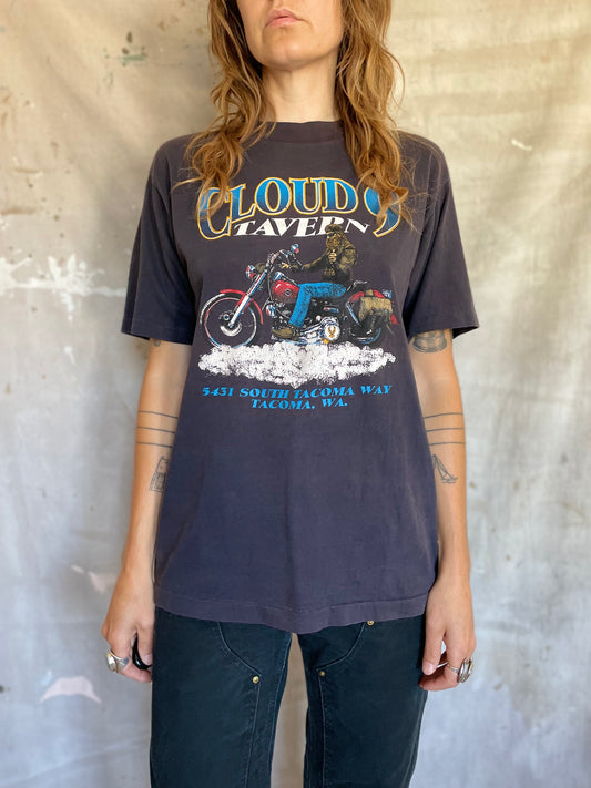 80s Cloud 9 Tavern, Tacoma, WA Tee