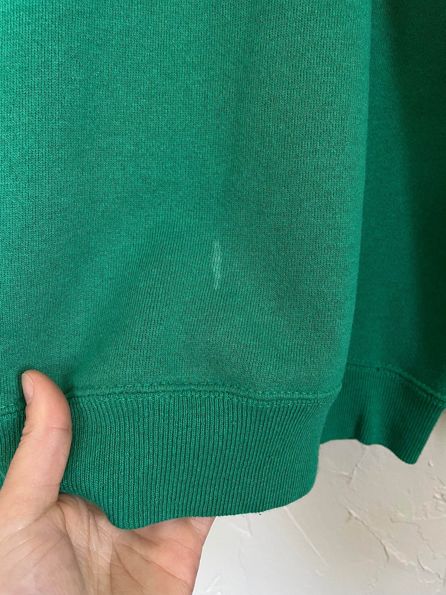 80s Blank Green Sweatshirt