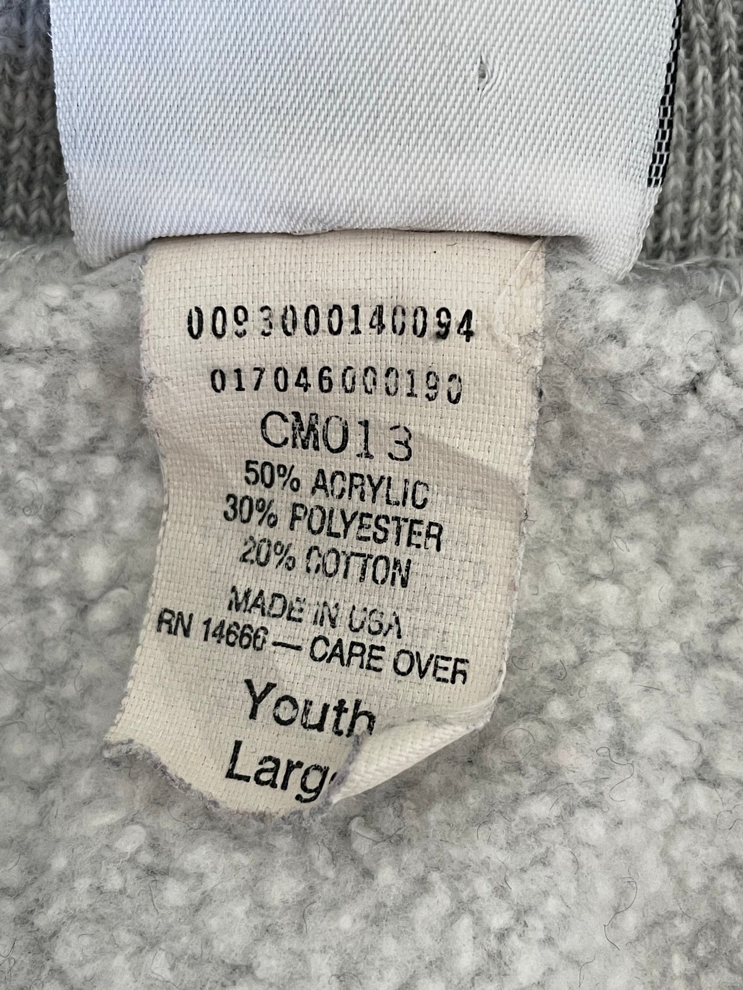 80s Blank Heather Gray Sweatshirt
