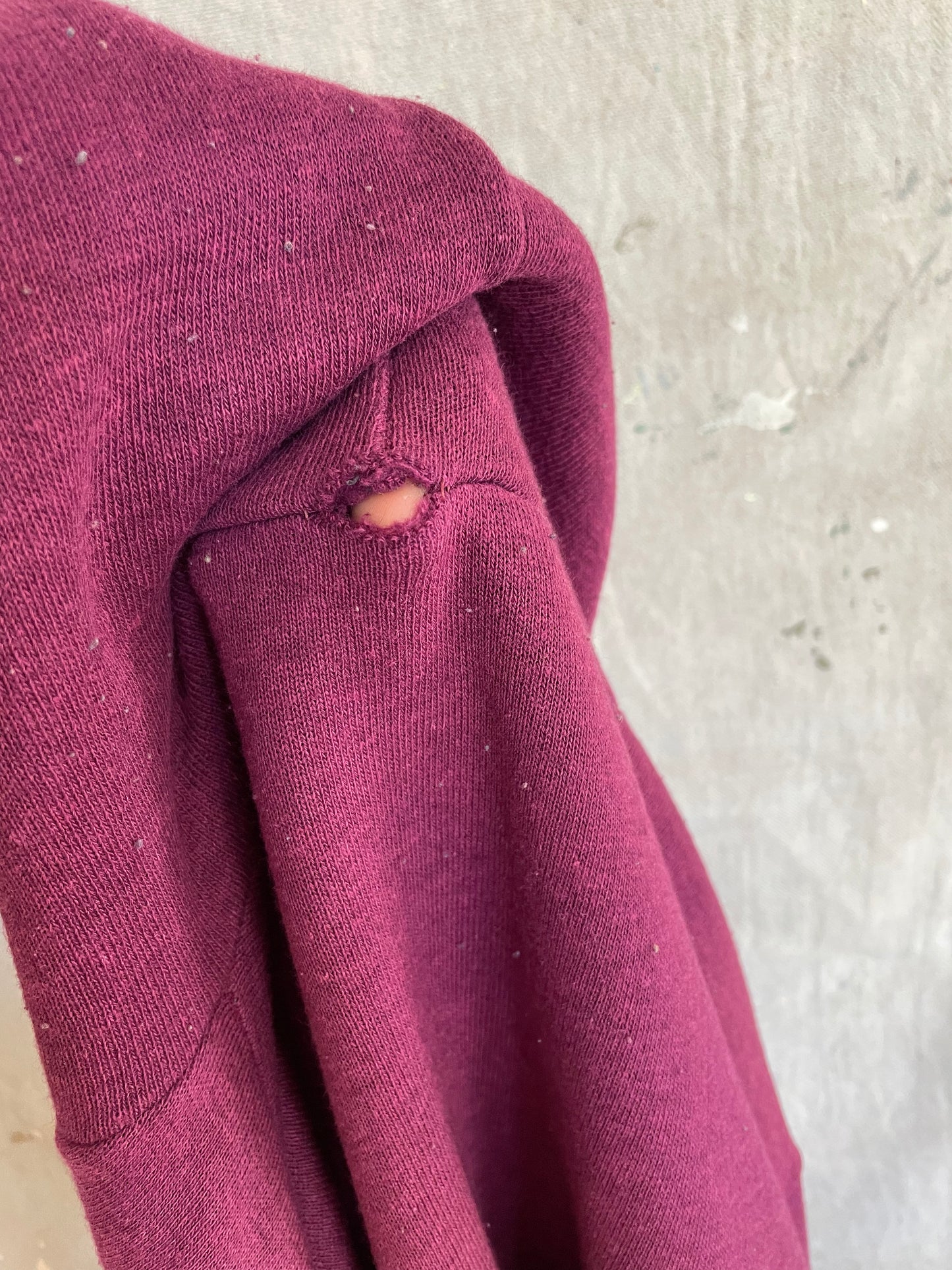 70s Blank Purple Sweatshirt