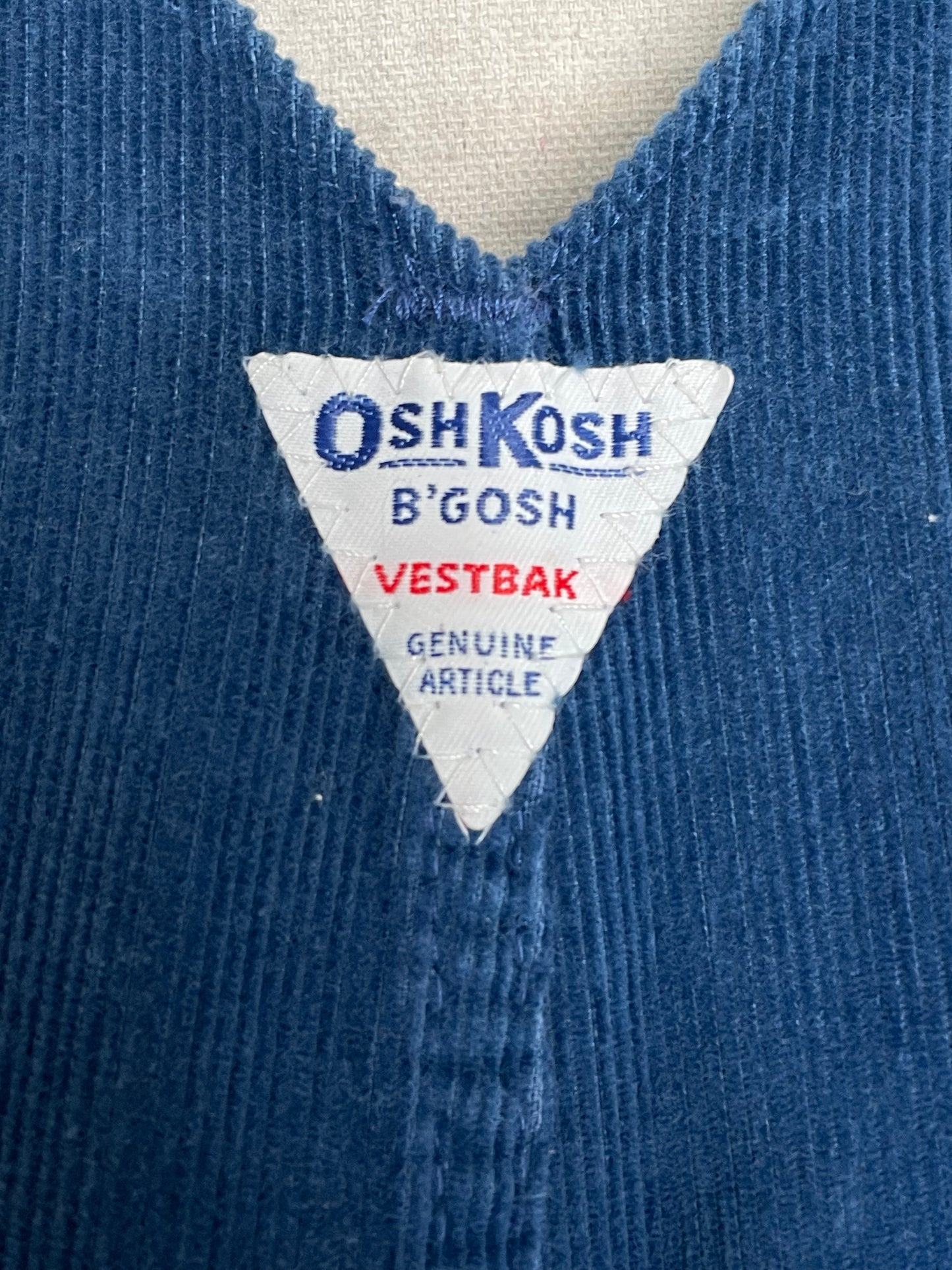 70s OshKosh Corduroy Overalls