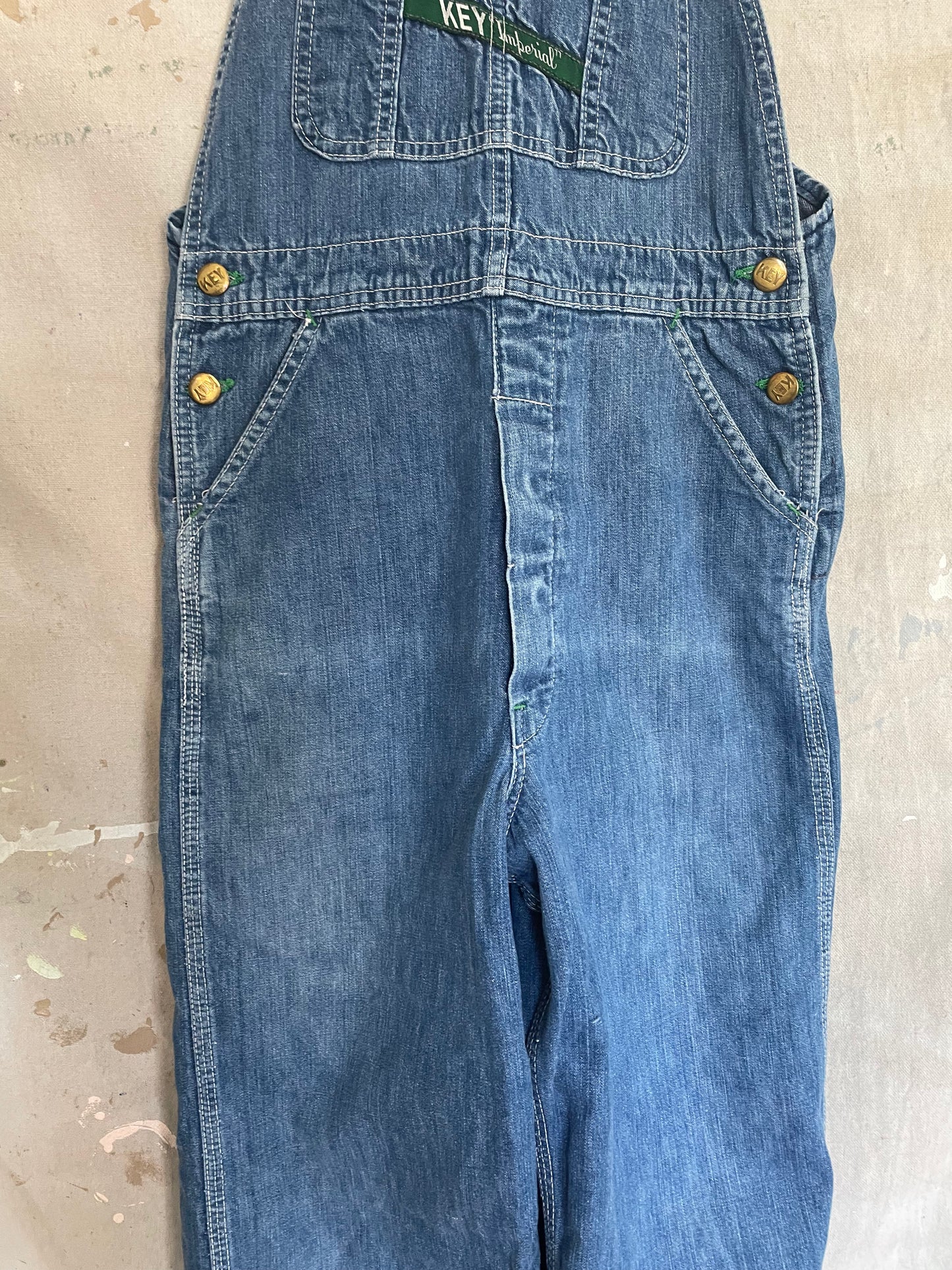 80s Key Imperial Overalls