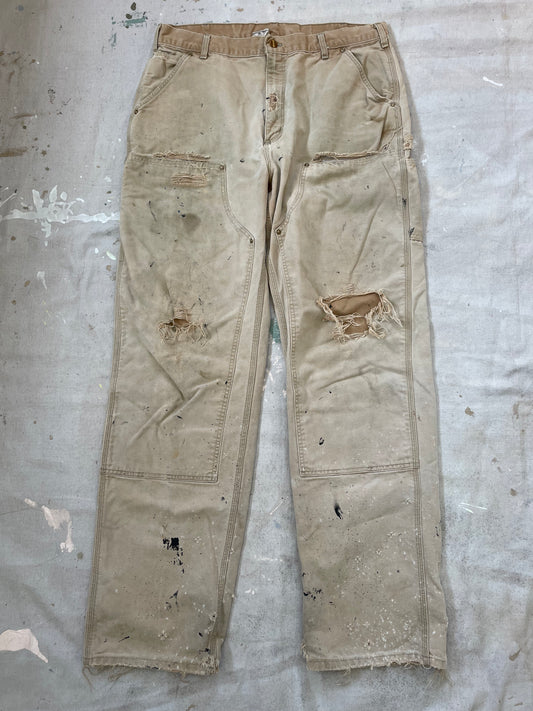 90s Thrashed Carhartt Double Knee Pants