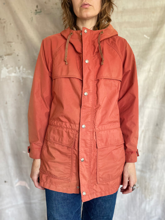 70s REI Rust Wind Breaker Coat *as-is