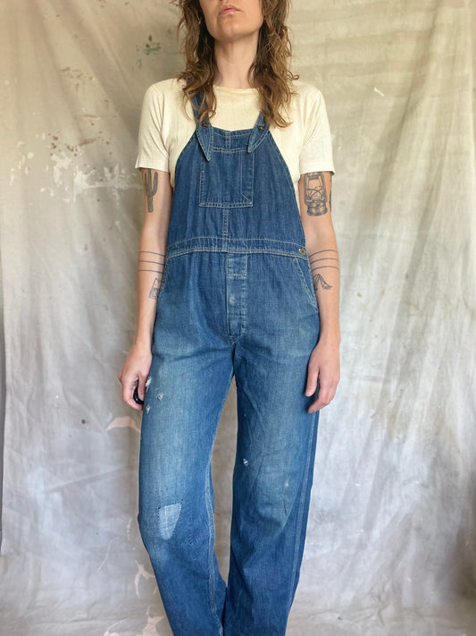 20s Bee Hive Brand Overalls