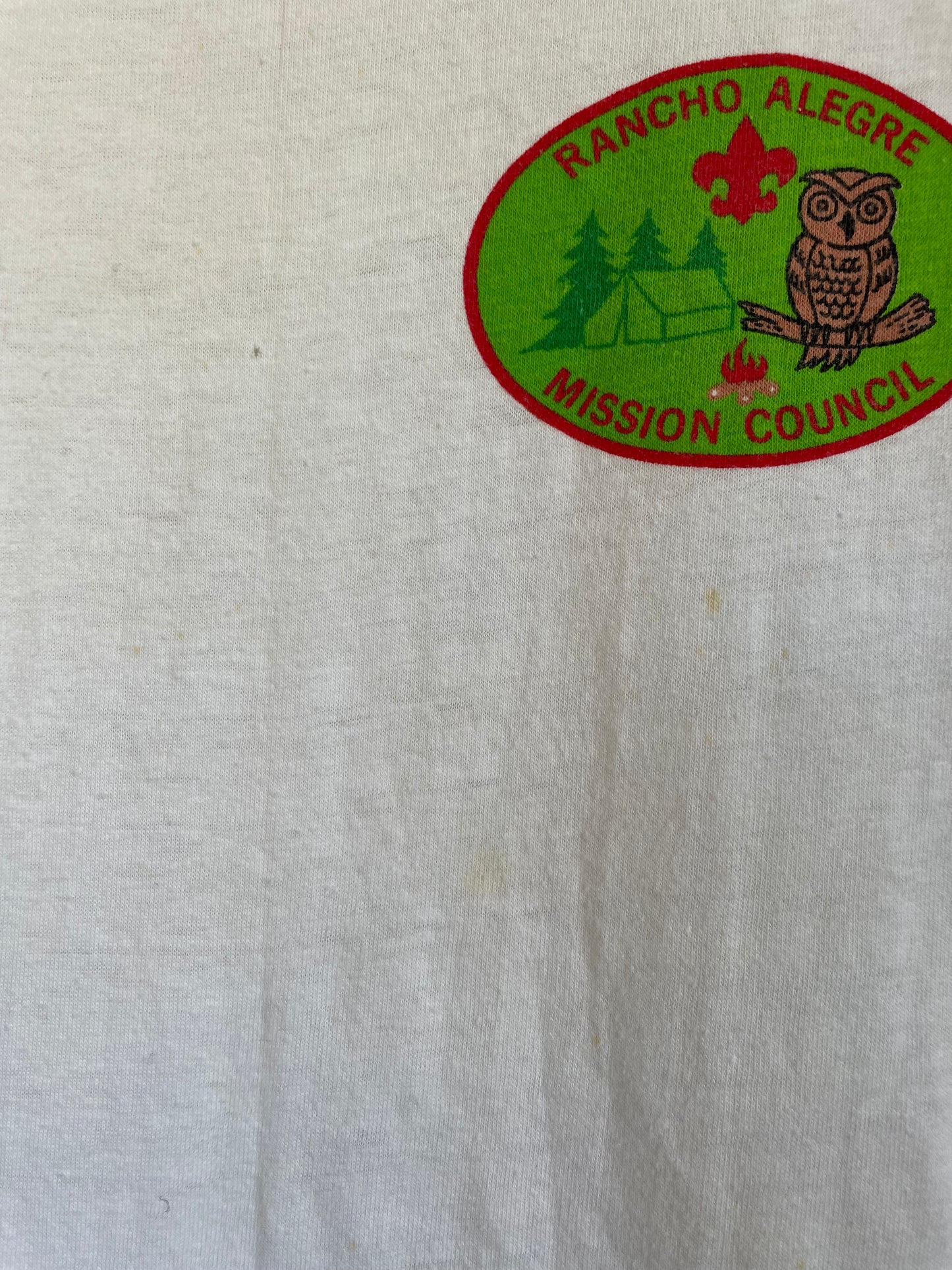80s Rancho Alegre Mission Council BSA Tee